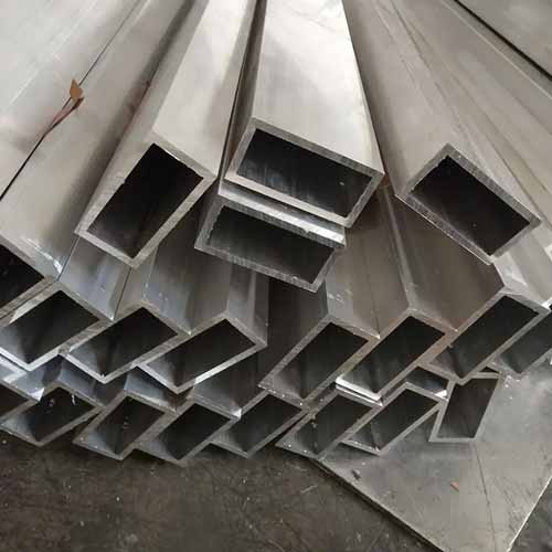 sizes 0.5-150mm square aluminum tube flat aluminum tube