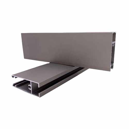 high quality wholesale competitive price extrusion aluminum alloy silver anodizing offices desk aluminum profiles