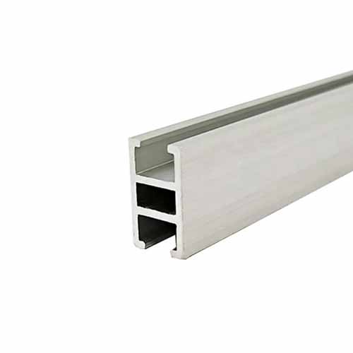H Slot Industrial Aluminum Profile Square I-Shaped Door and Window Glass Frame Custom Cutting and Punching Services