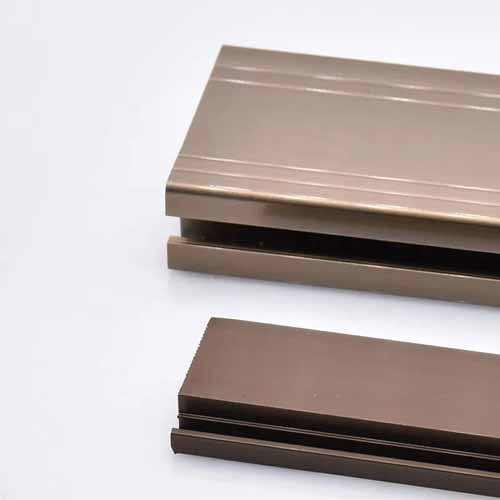 Extrusions Aluminum Profiles 6000 Series Door Aluminum Profile Powder Coated Custom Aluminium Profiles